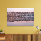 Winter Trost Leinwanddruck (Insitu (Wohnzimmer))