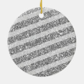 Winter Truck Baby Boy Girl Pregnancy Ankündigung Keramik Ornament (Hinten)