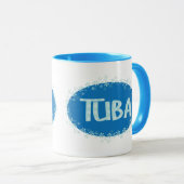 Winter Tuba Tasse (VorderseiteRechts)