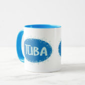 Winter Tuba Tasse (Vorderseite Links)