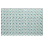 Winter Türkis Blau Patchwork Vintage Quilt Stoff (Yard (91,4 cm))