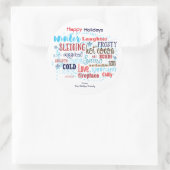 WINTER Typografie Fun Wording Günstige Sticker (Tasche)