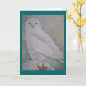 Winter-Uhr Karte (Gelbe Blume)