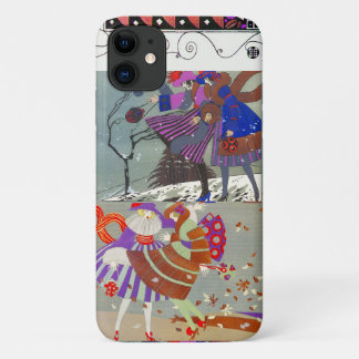 WINTER UND AUTUMN / FASHION COSTUME DESIGNER iPhone 11 HÜLLE