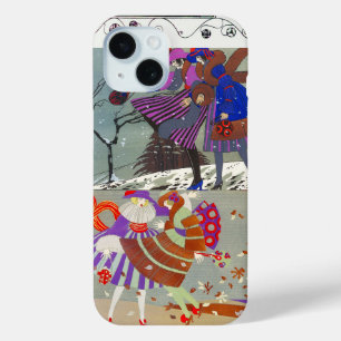 WINTER UND AUTUMN / FASHION COSTUME DESIGNER iPhone 15 HÜLLE