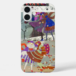 WINTER UND AUTUMN / FASHION COSTUME DESIGNER iPhone 16 PLUS HÜLLE