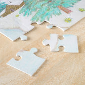 Winter- und Immergrün-Glossy-Poster Puzzle (Seite)
