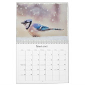 Winter- und Schnee-Kunstkalender Kalender (Mär 2027)