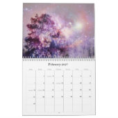 Winter- und Schnee-Kunstkalender Kalender (Feb 2027)