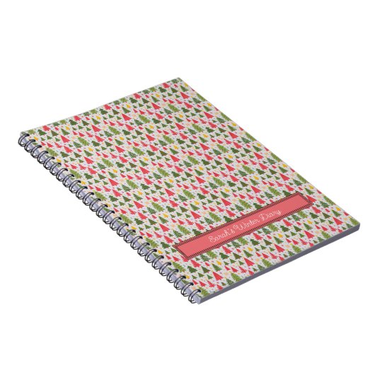 Winter und Weihnachten Notizblock (Rechte Seite)