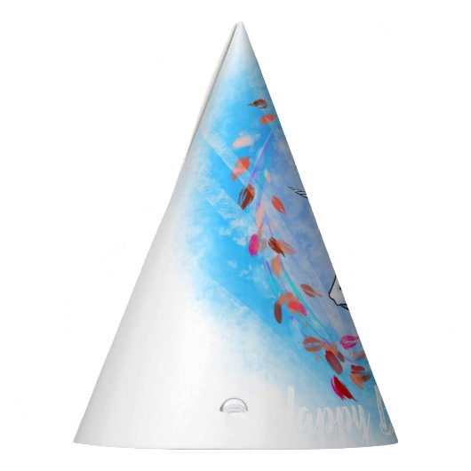 Winter Unicorn Party Hasen Partyhütchen (Links)