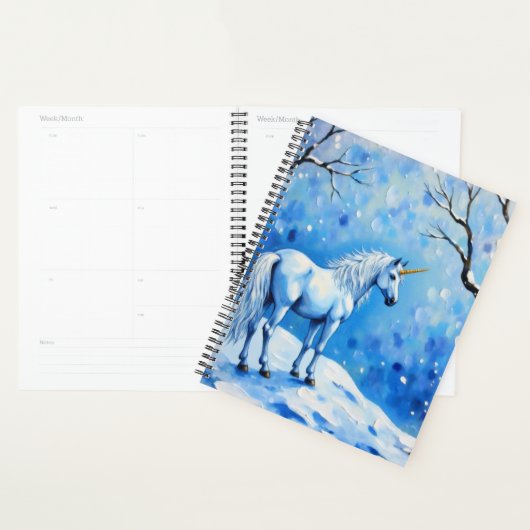 Winter Unicorn Planer (Anzeige)