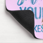 Winter Unicorn | Schütteln Sie Ihre Flakes Mousepad (Ecke)