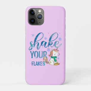 Winter Unicorn Schütteln Sie Ihre Flakes Spaß Case-Mate iPhone Hülle