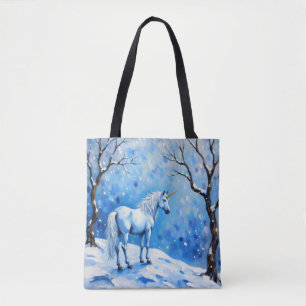 Winter Unicorn Tasche