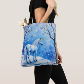 Winter Unicorn Tasche (Von Nahem)