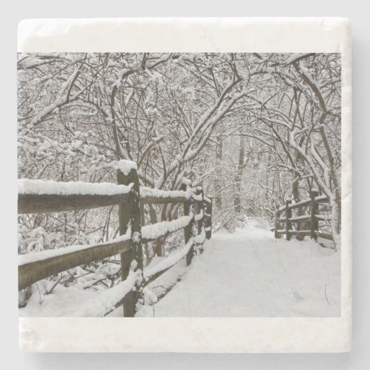 Winter Untersetzer (Vorderseite)