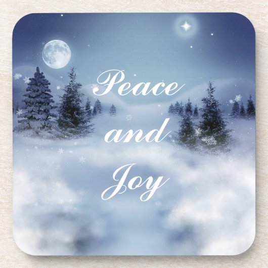 Winter Untersetzer (Vorderseite)