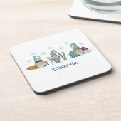 Winter-Untersetzer Getränkeuntersetzer (Linke Seite)