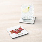 Winter-Untersetzer Getränkeuntersetzer (Rechte Seite)