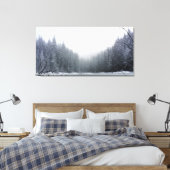 Winter-Verchromung Leinwanddruck (Insitu (Schlafzimmer))