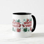 Winter-Vibes" 2D-Puffer Tasse (VorderseiteRechts)