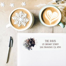 Winter Vibes American Buffalo - Rücksendeadresse