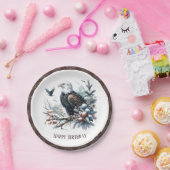 Winter Vibes Bald Eagle - Geburtstag Pappteller (Party)
