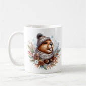 Winter Vibes Beaver - Kaffeetasse (Links)