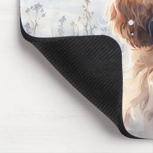 Winter Vibes Cocker - Mousepad (Ecke)