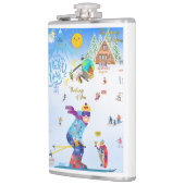 Winter Vibes Flachmann (Links)