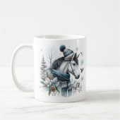 Winter Vibes Horse - Kaffeetasse (Links)