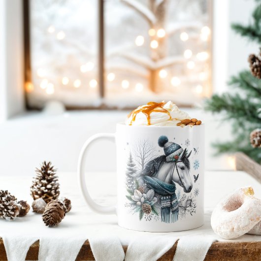 Winter Vibes Horse - Kaffeetasse