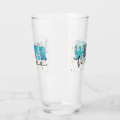 Winter Vibes individuell gestalten Glas (Links)