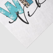 Winter Vibes individuell gestalten Seidenpapier (Ausschnitt)