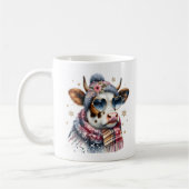 Winter Vibes Kuh - Kaffeetasse (Links)