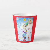 Winter Vibes Milchtasse (Vorderseite)