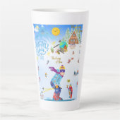 Winter Vibes Milchtasse (Vorderseite)