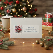 Winter Vibes Northern Kardinal - Rücksendeadresse