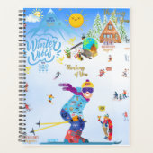 Winter Vibes Planer (Vorderseite)