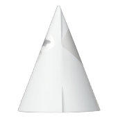 Winter Vibes Raccoon - Geburtstagsparty Hat Partyhütchen (Rückseite)