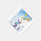 Winter Vibes Serviette (Ecke)