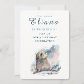 Winter vibes Siegel - Einladungskarte zum Geburtst Einladung (Vorderseite)