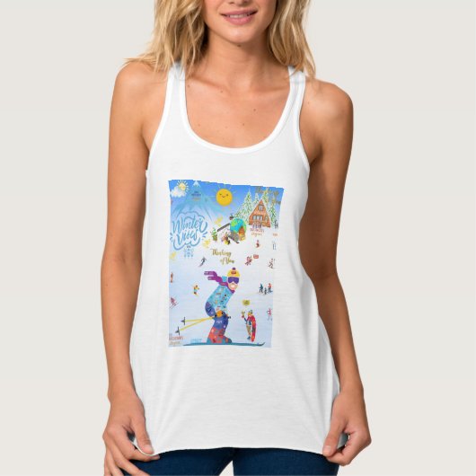 Winter Vibes Tank Top (Vorderseite)