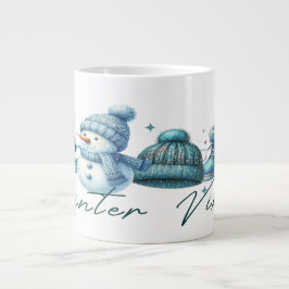 Winter Vibes Tasse: Ein gemütliches und festliches Jumbo-Tasse