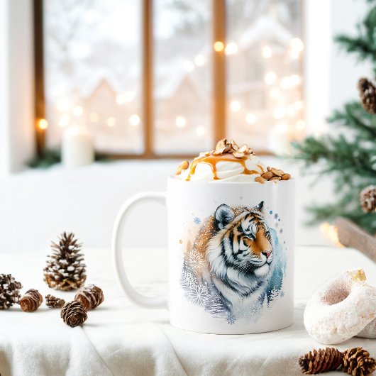Winter Vibes Tiger - Kaffeetasse