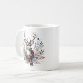 Winter Vibes White Tails Deh - Kaffeetasse (Vorderseite Links)