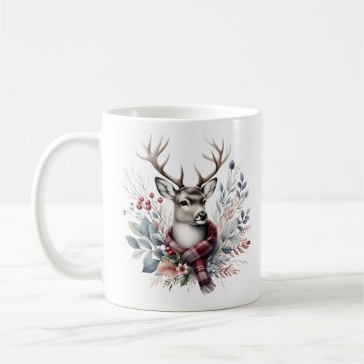 Winter Vibes White Tails Deh - Kaffeetasse (Links)