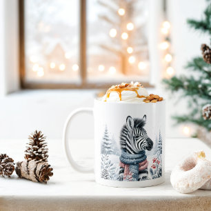 Winter Vibes Zebra - Kaffeetasse