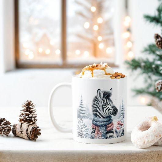 Winter Vibes Zebra - Kaffeetasse